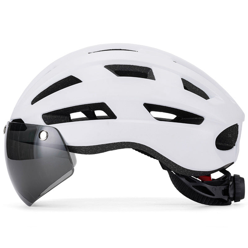 Magnetic windscreen helmet