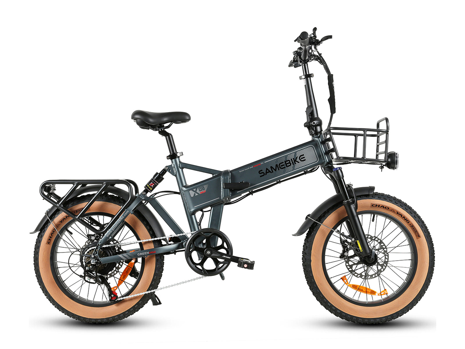 XWLX09-II 1000W Ebike da Montagna con Pneumatici Larghi