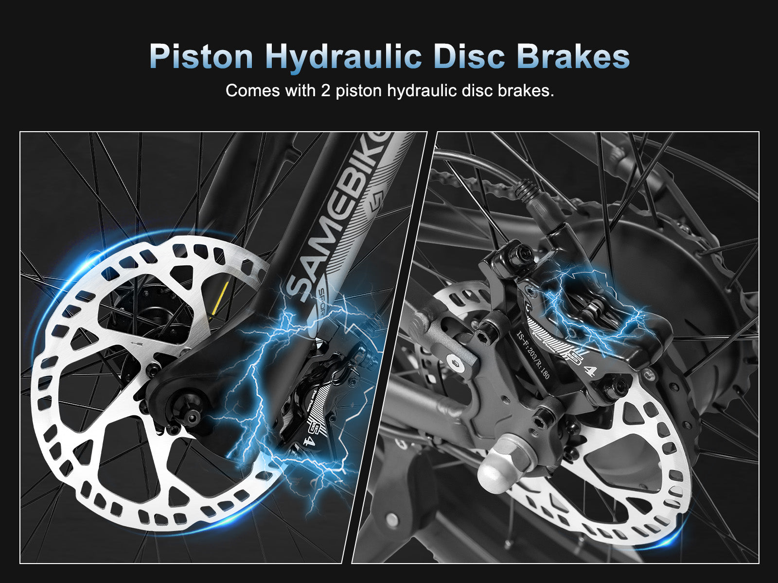 RSA08-II 1000W All Terräng Elektrisk Cykel