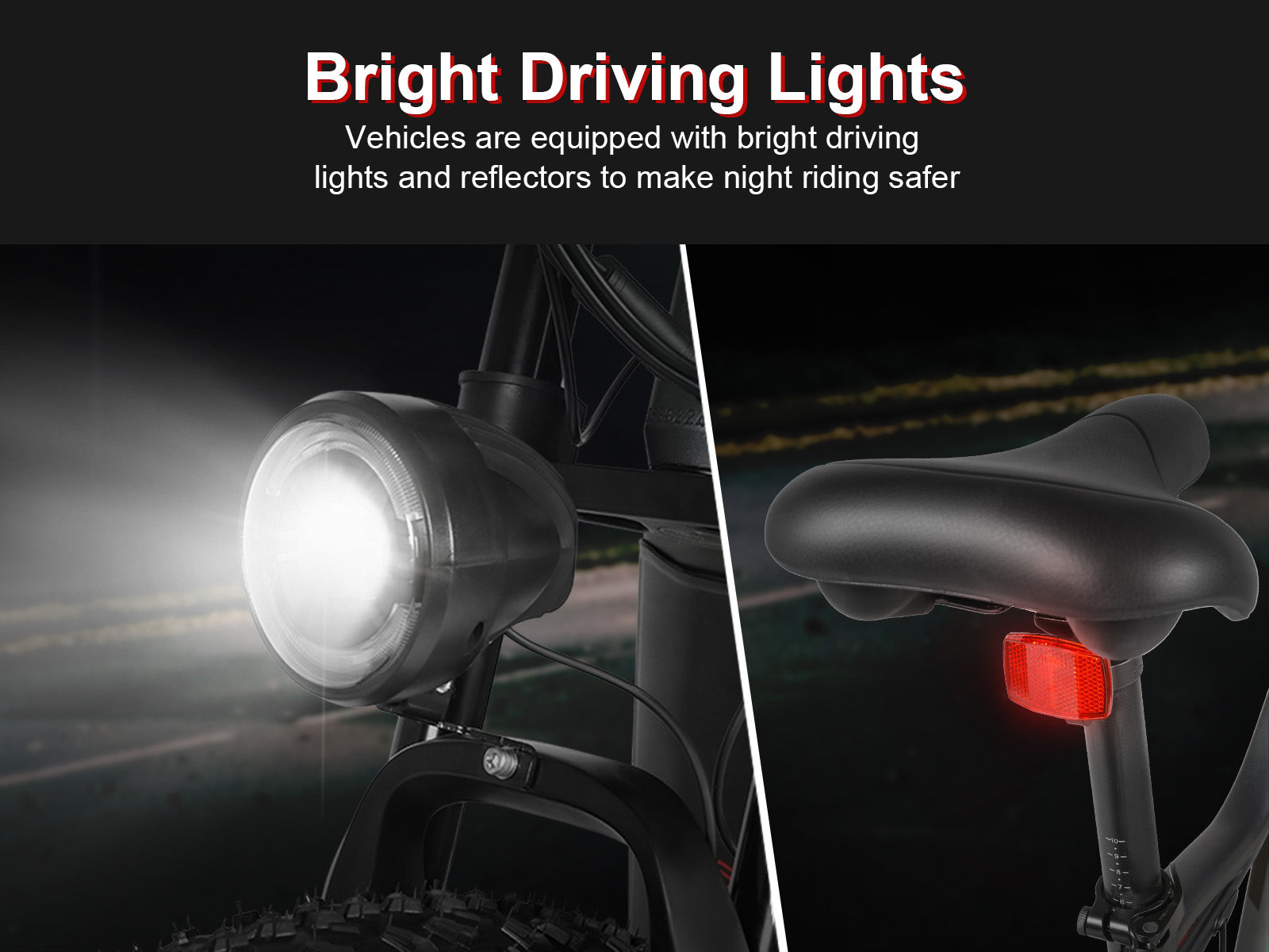 RSA08-II 1000W All Terräng Elektrisk Cykel