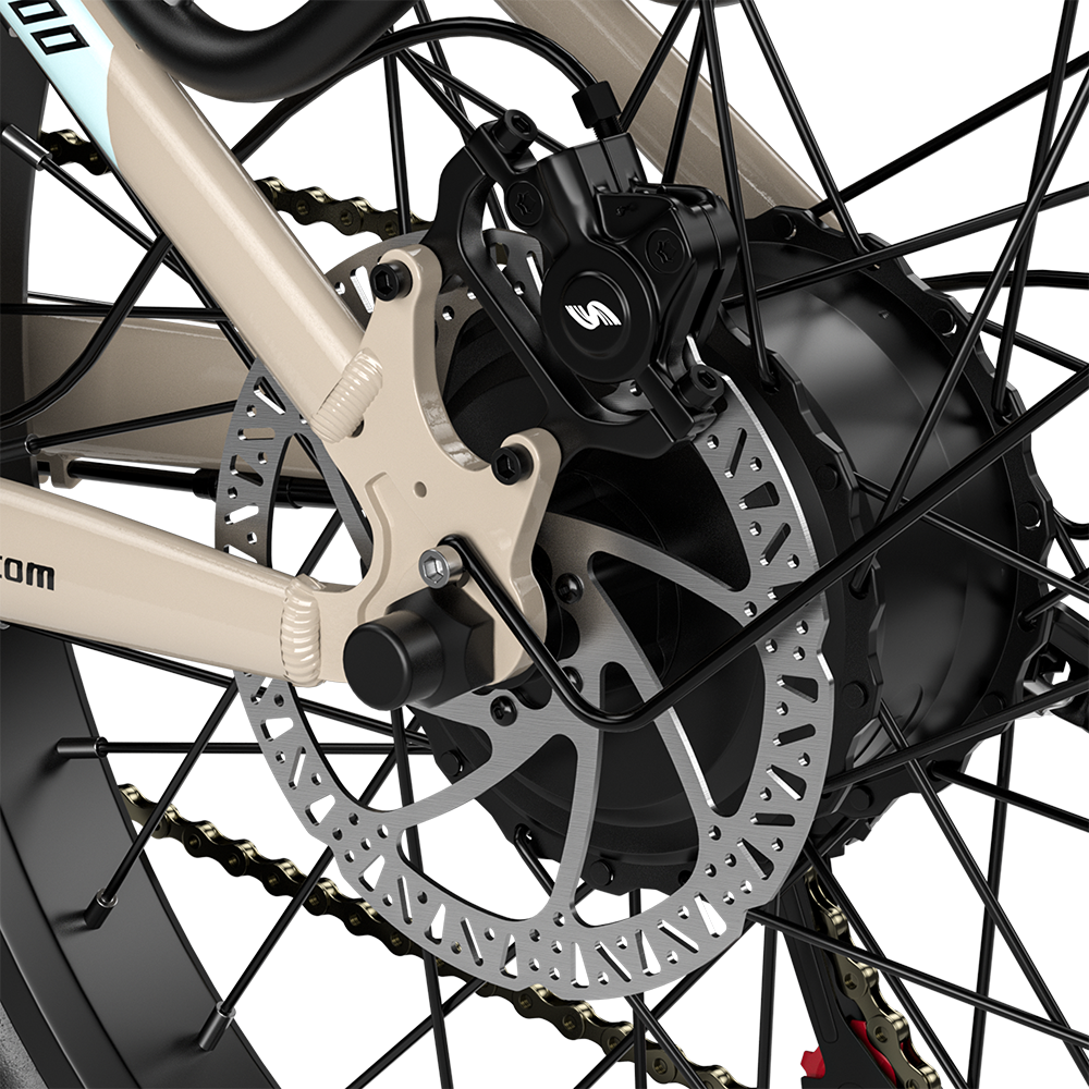 Shengmilo S700 1000W*2 Dobbeltmotor Elektrisk Sykkel 17.5Ah Samsung Batteri