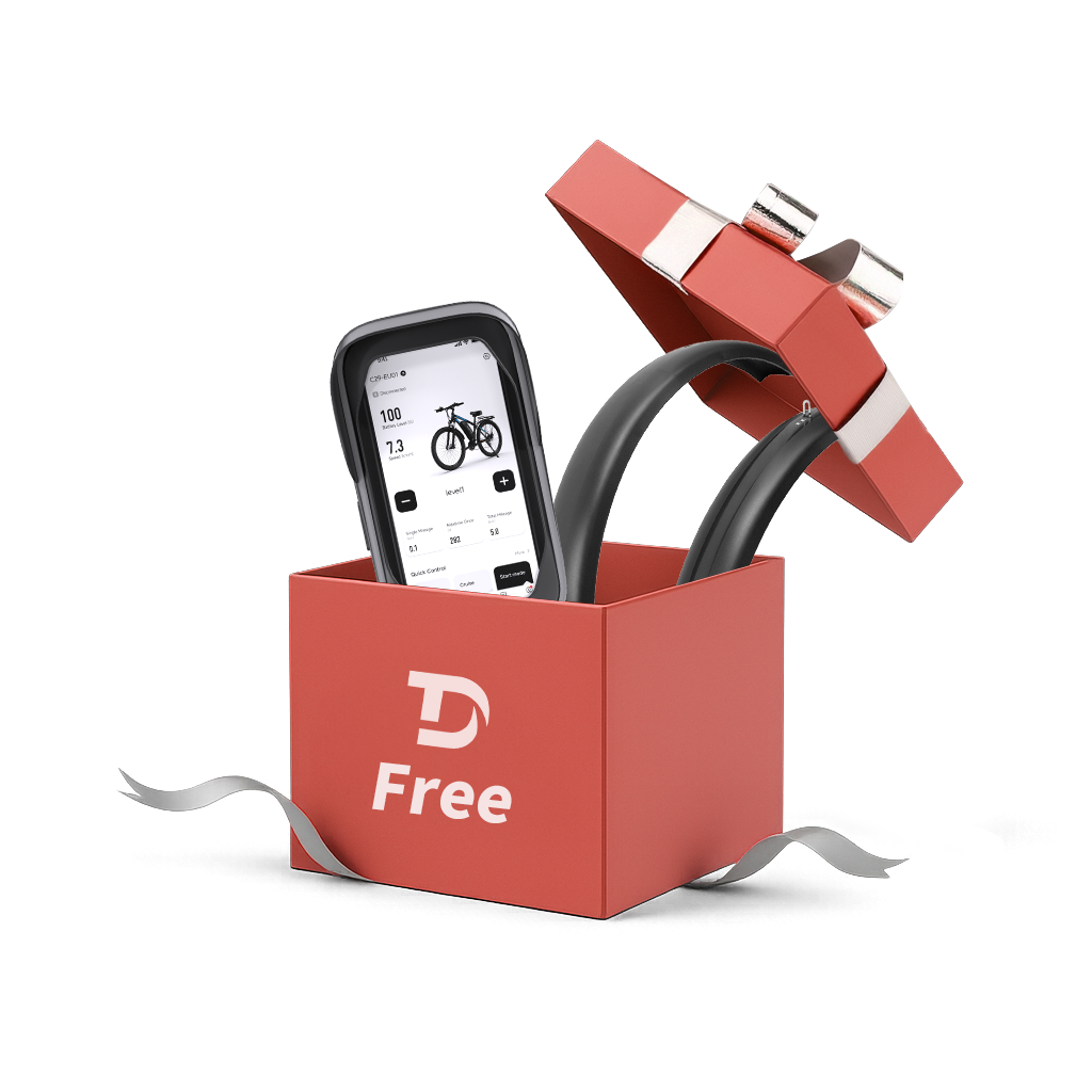 Cycling Pack(Free gifts with E-bike purchase,includes mudguards and phone holder bag)