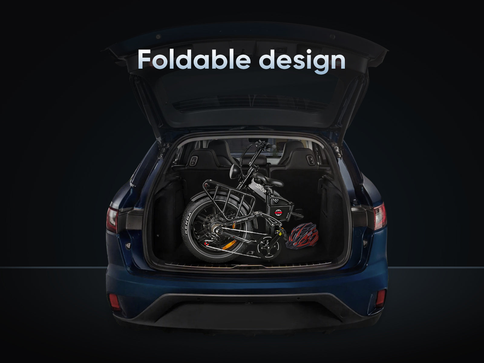 RS-A02 Sammenleggbar terreng elsykkel