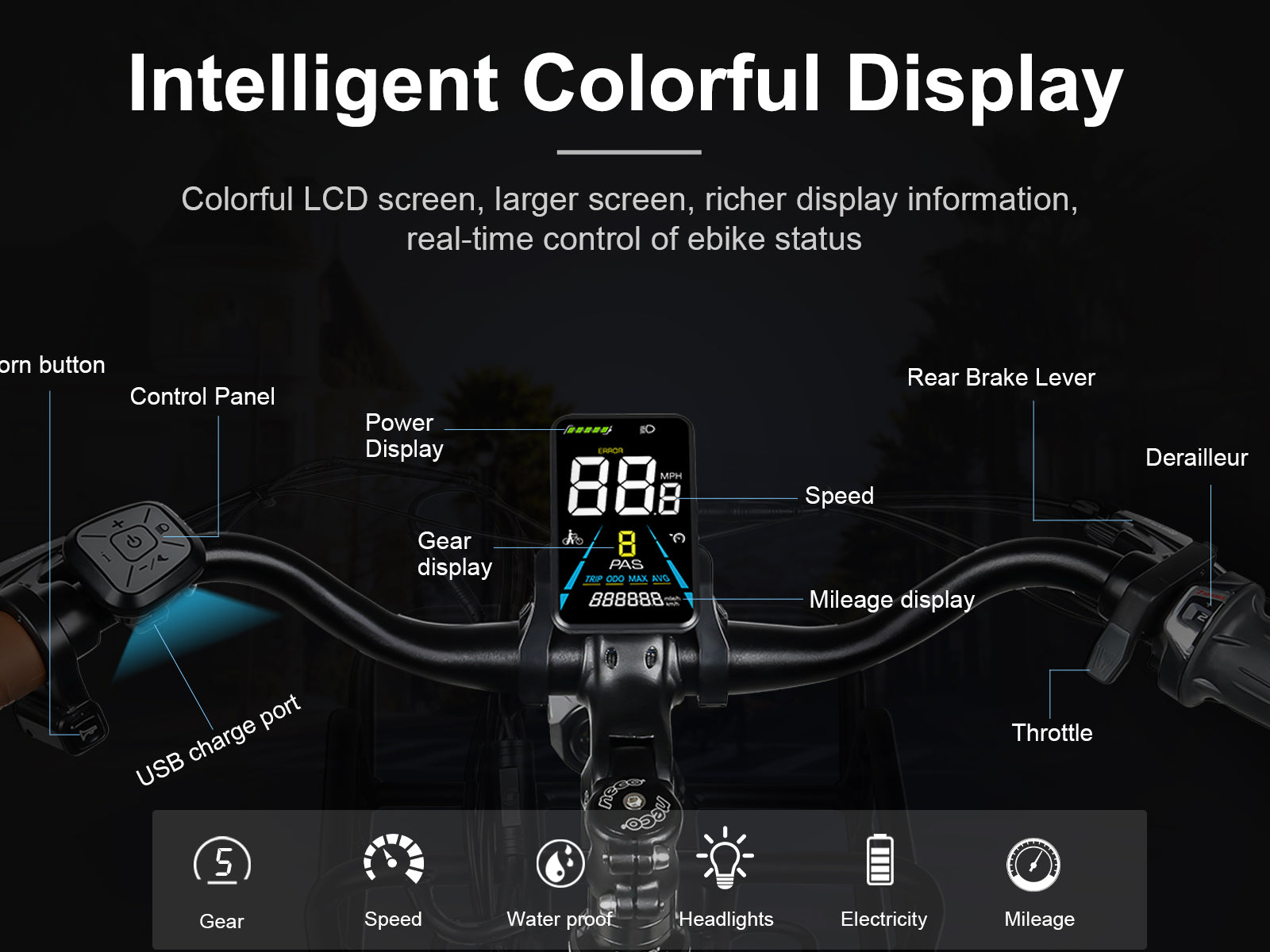 RS-A07 Powerful City Leisure Ebike