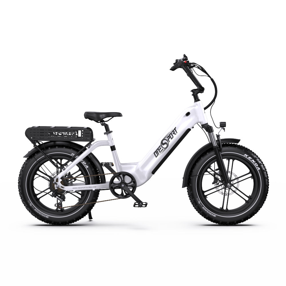 ONESPORT OT08 20" Fat Tire All-Terrain Electric Bike 500W Motor 48V 18Ah Battery
