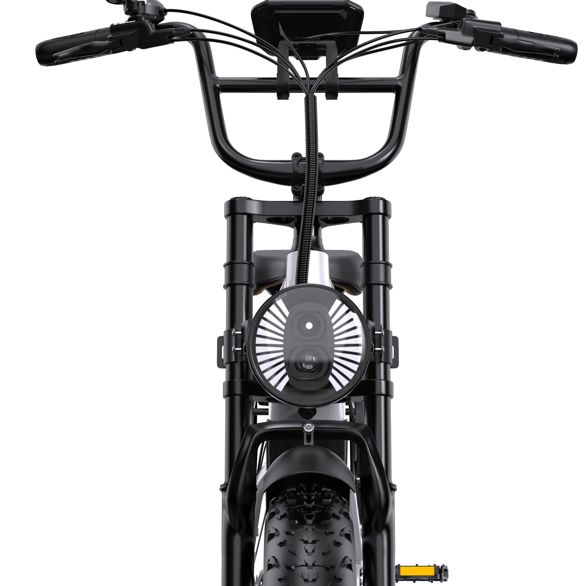 ONESPORT OT08PRO 20" Full Suspension Fat Tire Electric Bike 500W Motor 48V 18Ah*2 Dual Battery