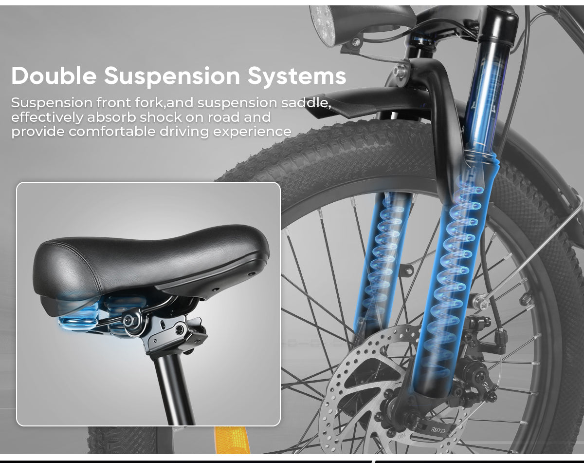 CY20 Bærbar Pendler Elcykel