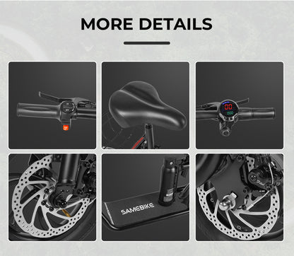 SM-C01 Foldable Electric Scooter With Seat