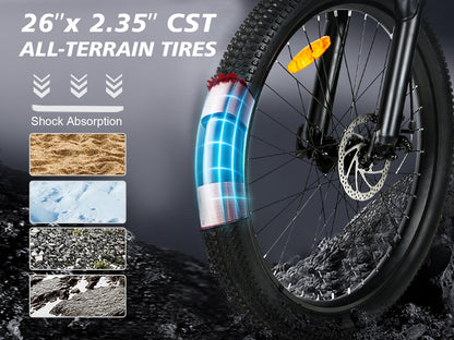 LO26-II-YD hydraulische rem inklapbare elektrische fiets