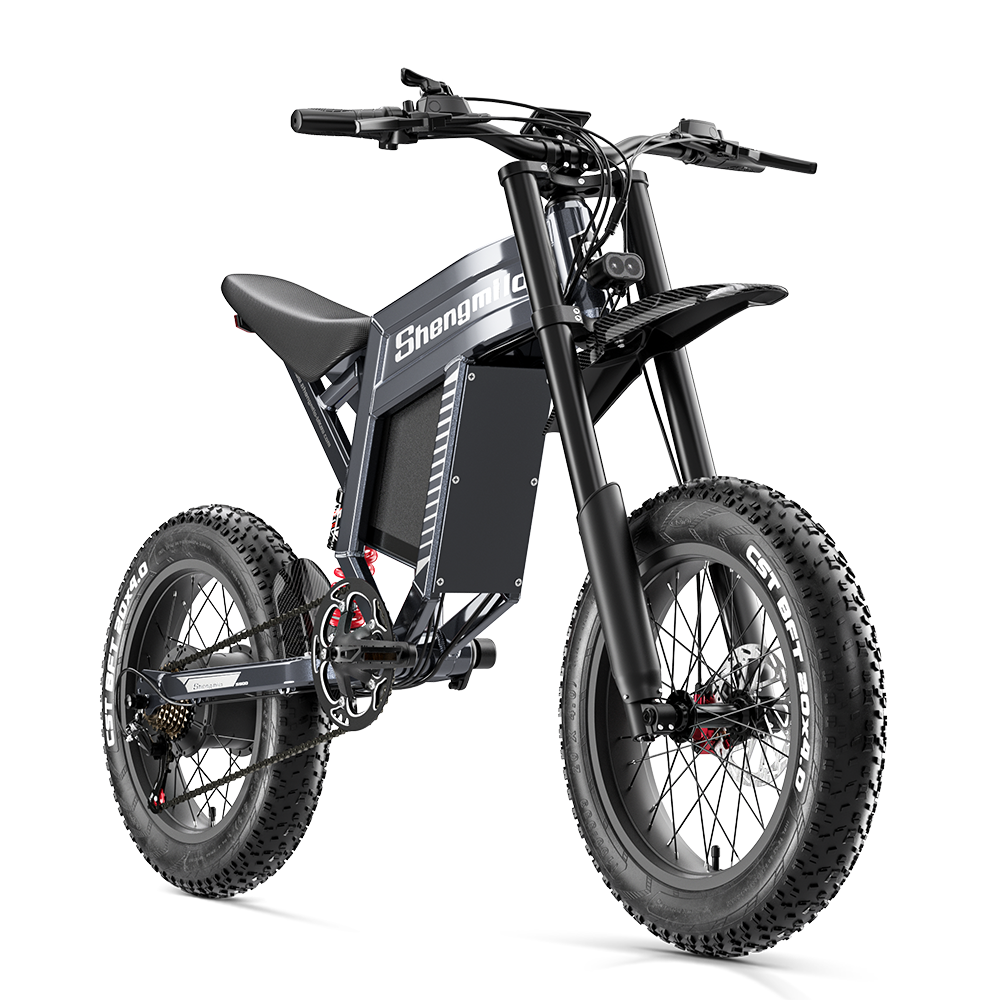 Shengmilo S900 Bicicletta Elettrica con Potenza 1500W e Batteria Duratura 60V 30Ah