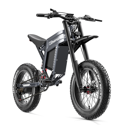 Shengmilo S900 Bicicletta Elettrica con Potenza 1500W e Batteria Duratura 60V 30Ah