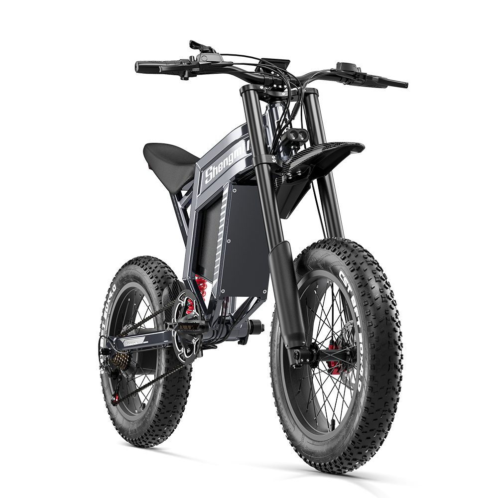 Shengmilo S900 Bicicletta Elettrica con Potenza 1500W e Batteria Duratura 60V 30Ah