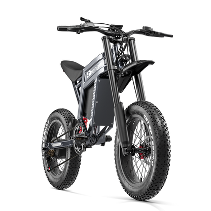 Shengmilo S900 Bicicletta Elettrica con Potenza 1500W e Batteria Duratura 60V 30Ah