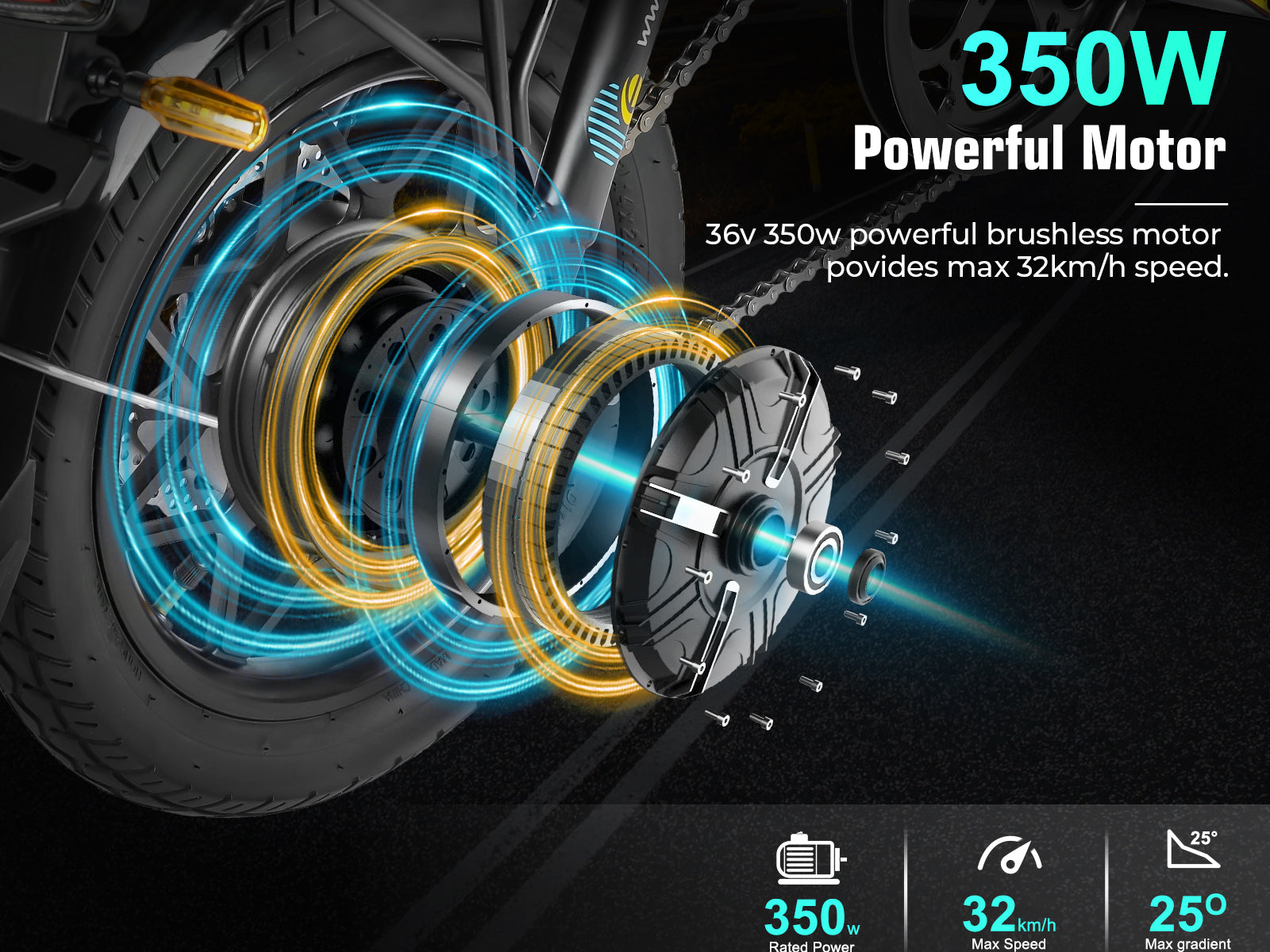 YINYU14 Portable Commuter Electric Bike