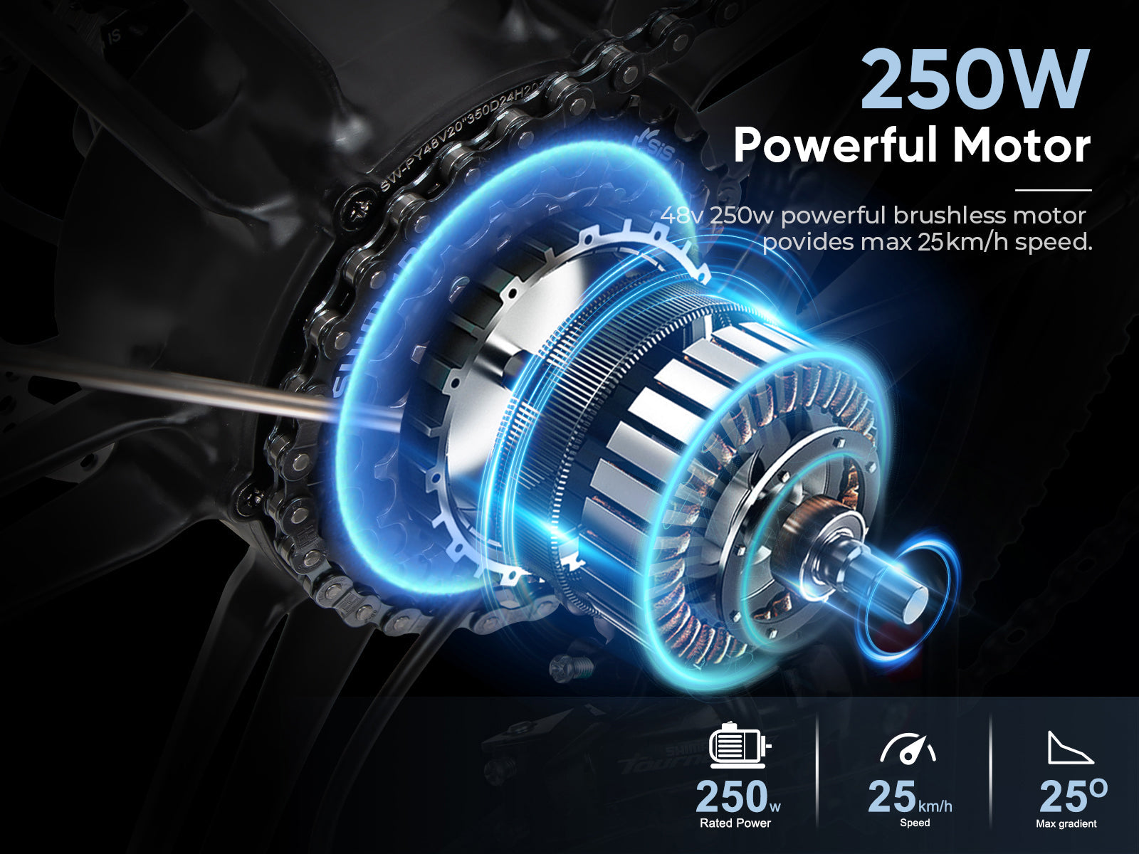 20LVXD30-II Bicicleta Elétrica Mini Dobrável