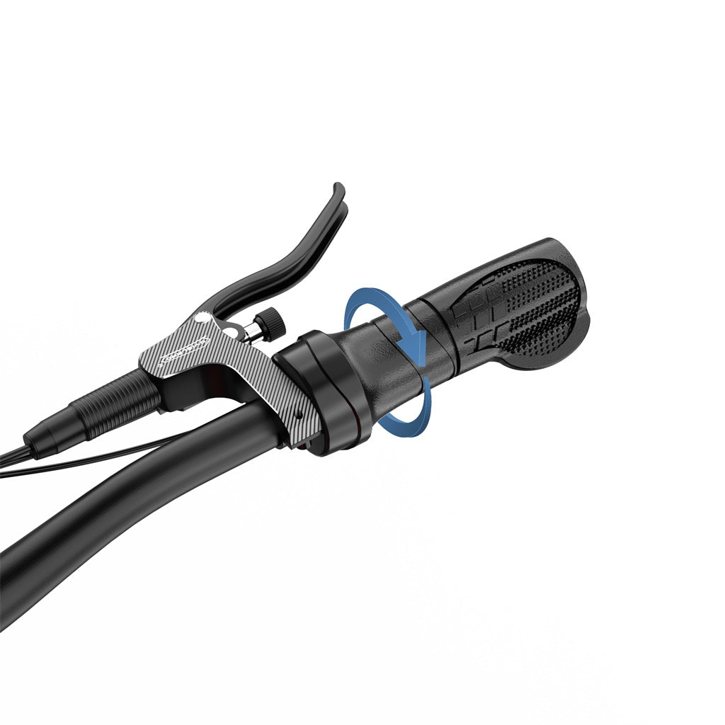 Acceleratore a mezzo giro