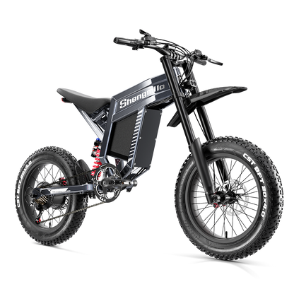 Shengmilo S900 Bicicletta Elettrica con Potenza 1500W e Batteria Duratura 60V 30Ah