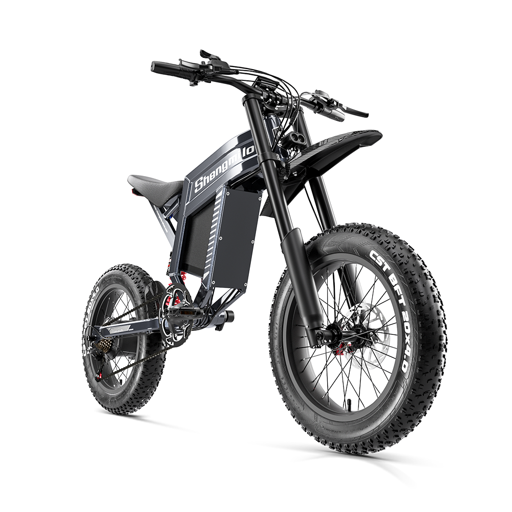 Shengmilo S900 Bicicletta Elettrica con Potenza 1500W e Batteria Duratura 60V 30Ah