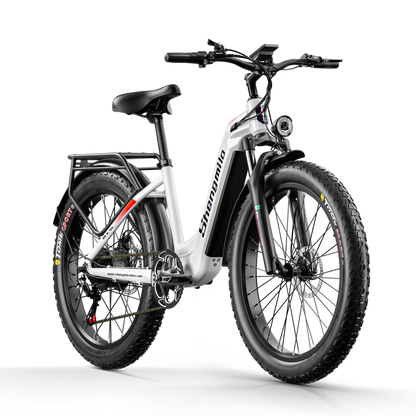 Shengmilo MX06 E-bike con telaio basso 48V 17.5AH batteria SAMSUNG autonomia 90KM
