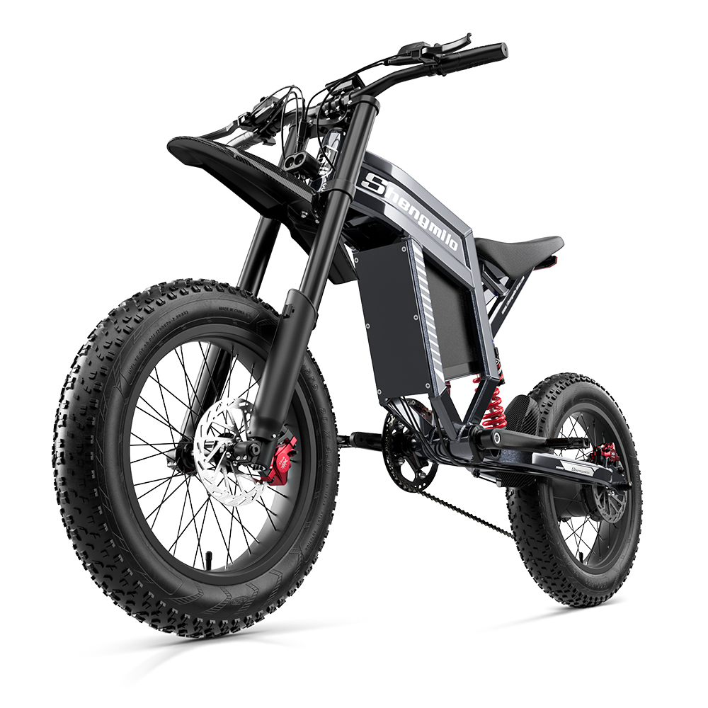 Shengmilo S900 Bicicletta Elettrica con Potenza 1500W e Batteria Duratura 60V 30Ah