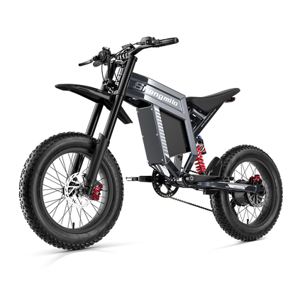 Shengmilo S900 Bicicletta Elettrica con Potenza 1500W e Batteria Duratura 60V 30Ah