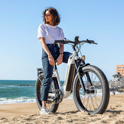 Shengmilo MX06 E-bike con telaio basso 48V 17.5AH batteria SAMSUNG autonomia 90KM