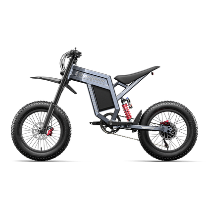Shengmilo S900 Bicicletta Elettrica con Potenza 1500W e Batteria Duratura 60V 30Ah