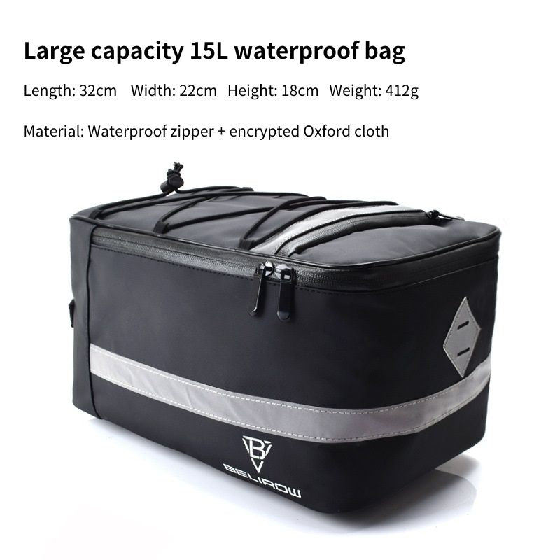 Blød bageste sædepose