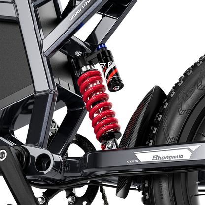 Shengmilo S900 Bicicletta Elettrica con Potenza 1500W e Batteria Duratura 60V 30Ah