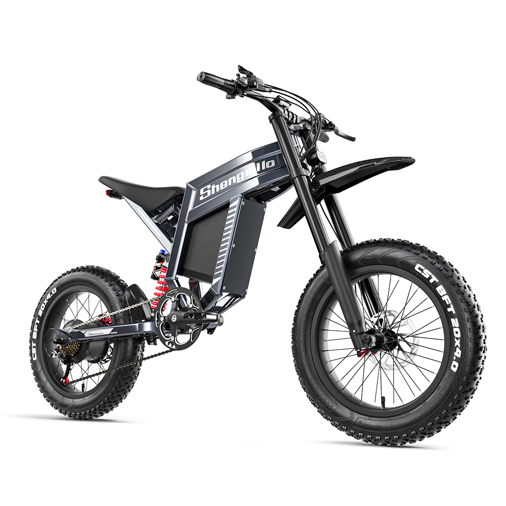 Shengmilo S900 Bicicletta Elettrica con Potenza 1500W e Batteria Duratura 60V 30Ah