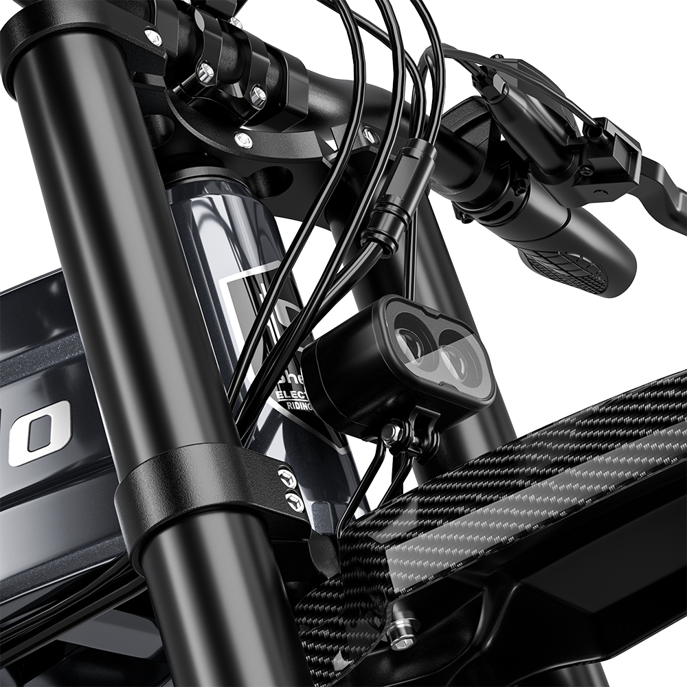 Shengmilo S900 Bicicletta Elettrica con Potenza 1500W e Batteria Duratura 60V 30Ah