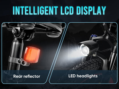 LO26 Plus Ebike Pieghevole con Pneumatici Grassi