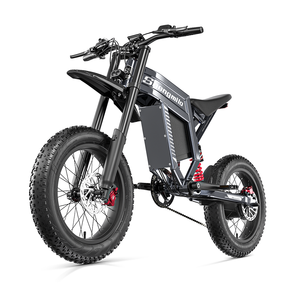 Shengmilo S900 Bicicletta Elettrica con Potenza 1500W e Batteria Duratura 60V 30Ah