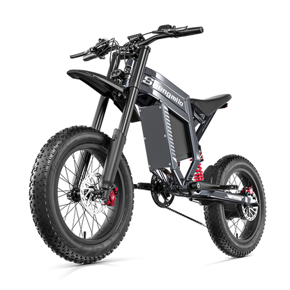 Shengmilo S900 Bicicletta Elettrica con Potenza 1500W e Batteria Duratura 60V 30Ah