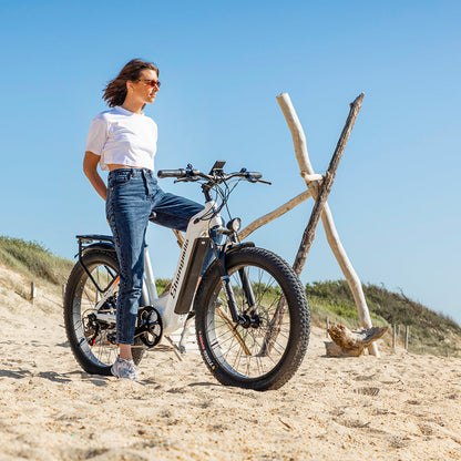 Shengmilo MX06 E-bike con telaio basso 48V 17.5AH batteria SAMSUNG autonomia 90KM