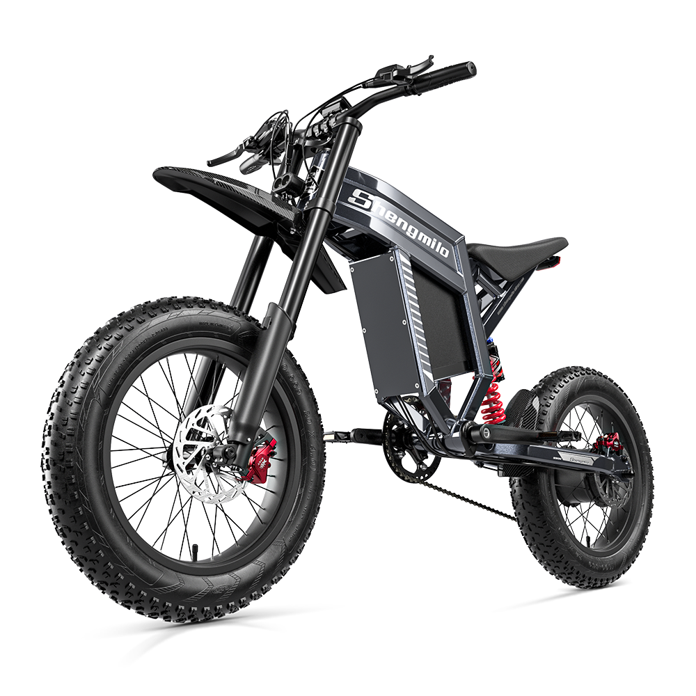 Shengmilo S900 Bicicletta Elettrica con Potenza 1500W e Batteria Duratura 60V 30Ah