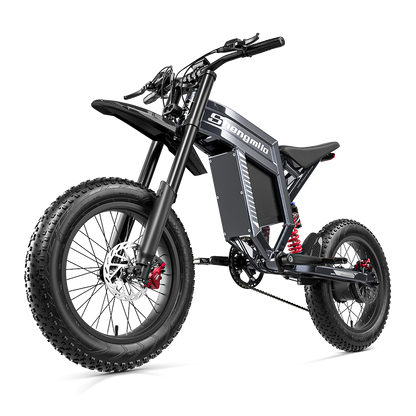 Shengmilo S900 Bicicletta Elettrica con Potenza 1500W e Batteria Duratura 60V 30Ah
