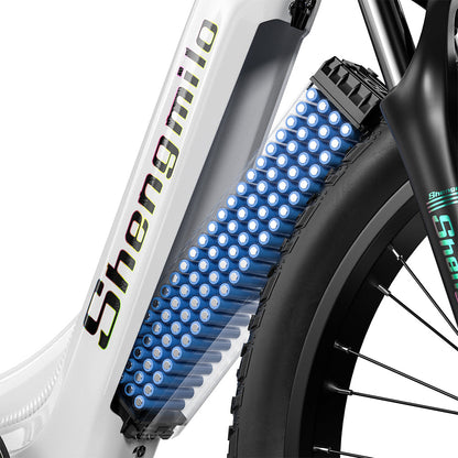 Shengmilo MX06 E-bike con telaio basso 48V 17.5AH batteria SAMSUNG autonomia 90KM