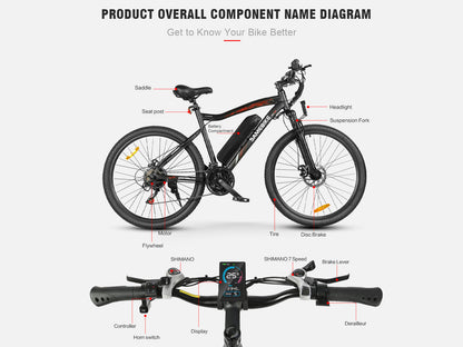 SY26-II Mountain Electric Bike