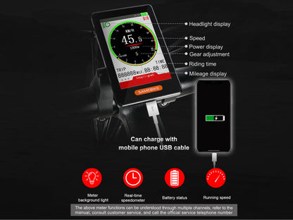 LO26-II-YD hydraulische rem inklapbare elektrische fiets