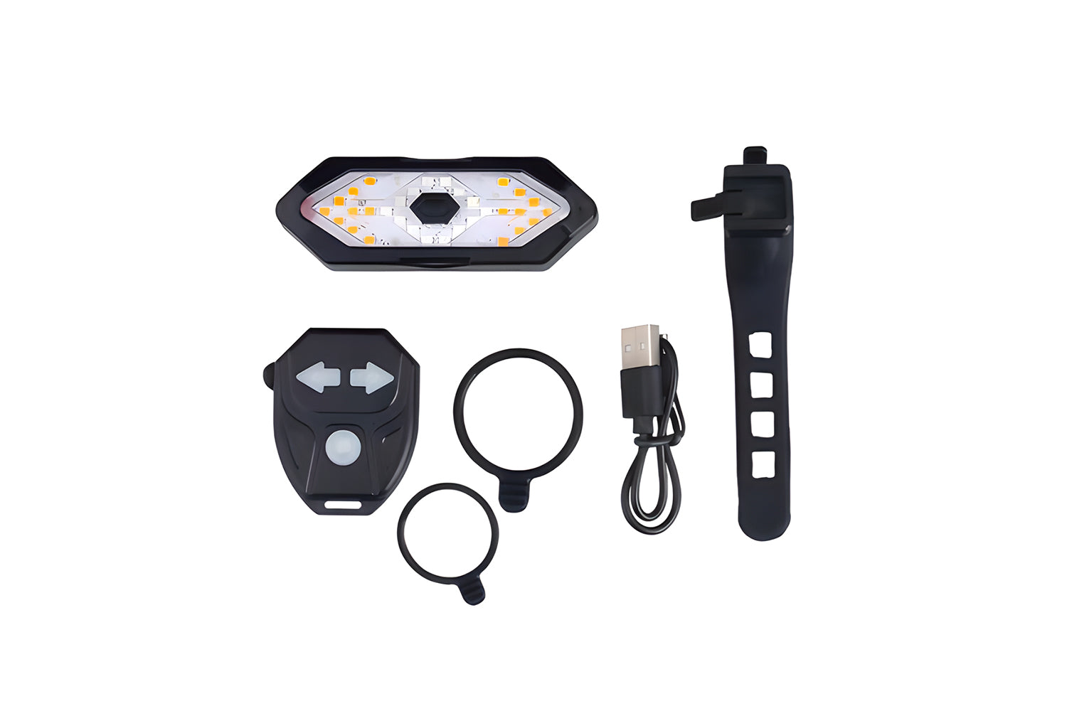 Luce posteriore con indicatore di direzione per e-bike