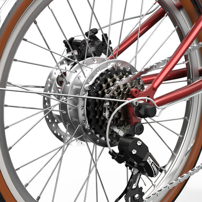 ONESPORT OT02 PRO 20" Folding E-Bike 250W Motor 36V 5.2Ah Battery