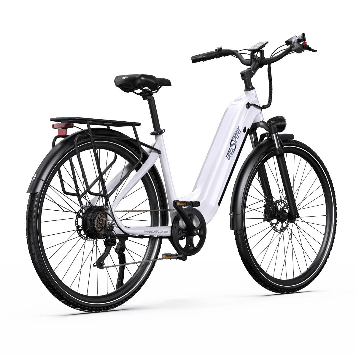 ONESPORT OT05 Pro 27.5" City-Elektrofahrrad 250W Motor 36V 22,5Ah Batterie App-Unterstützung