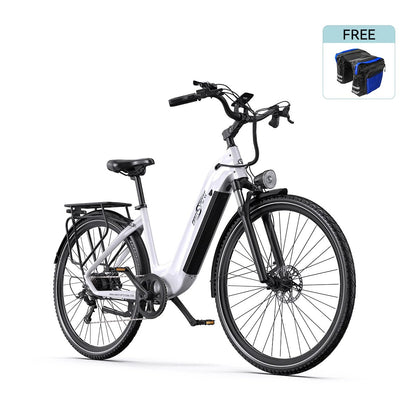 ONESPORT OT05 Pro 27.5" City-Elektrofahrrad 250W Motor 36V 22,5Ah Batterie App-Unterstützung