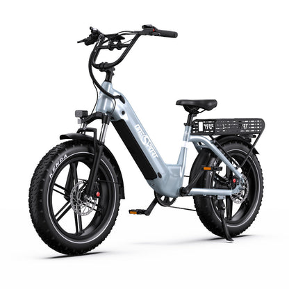ONESPORT OT08 20" Fat Tire All-Terrain Electric Bike 500W Motor 48V 18Ah Battery