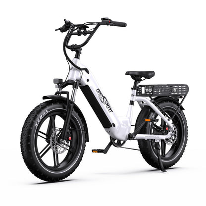 ONESPORT OT08 20" Fat Tire All-Terrain Electric Bike 500W Motor 48V 18Ah Battery