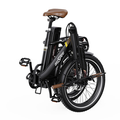ONESPORT OT16-2 20" Folding Electric Commuter Bike 250W Motor 48V 17Ah Battery Support APP