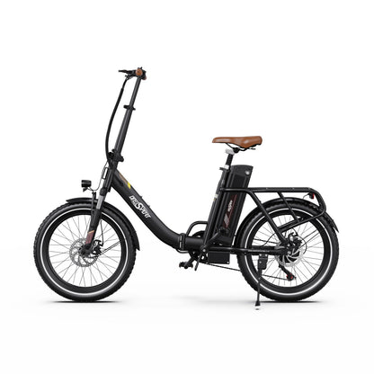 ONESPORT OT16-2 20" Folding Electric Commuter Bike 250W Motor 48V 17Ah Battery Support APP