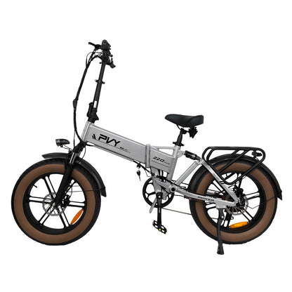 PVY Z20 Plus 20" Fat Tire Electric Folding  Bike 1000W Motor 48V 16.5Ah Battery