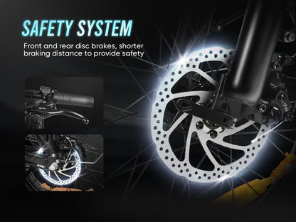 LOTDM200-II Step-through Folding Electric Bike